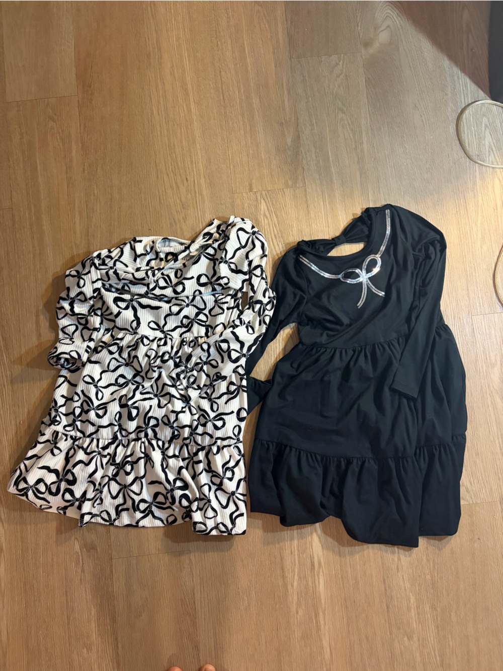 Women’s Black and White Dress